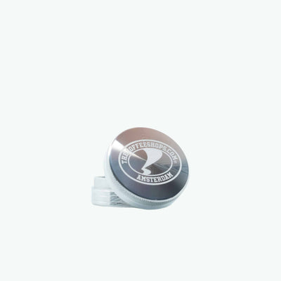 Silver Metal Grinder - The Coffeeshops