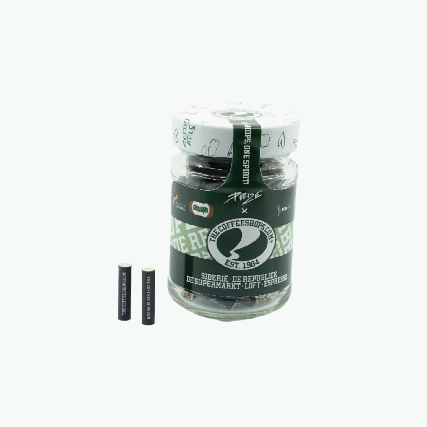 100 XTRA Slim Activated Filters - The Coffeeshops